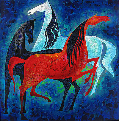 Three Noble Horses