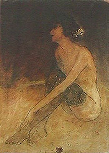 Sitting Nude