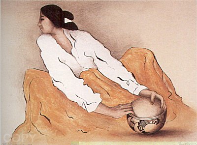 Pottery Keeper (State I)