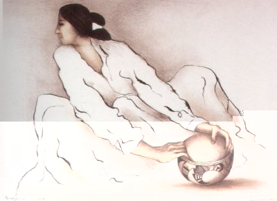 Pottery Keeper (State II)