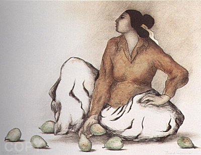 Pear Lady