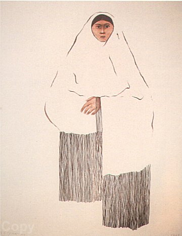 Taos Pueblo Woman