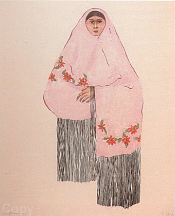 Taos Pueblo Woman