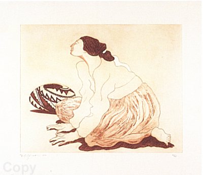 Woman With Pot