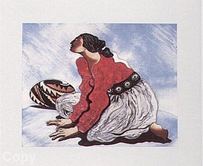 Woman With Pot