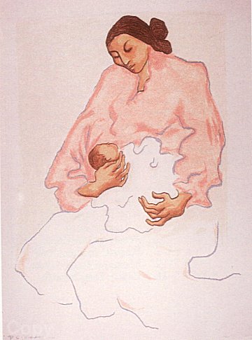 Navajo Mother And Child