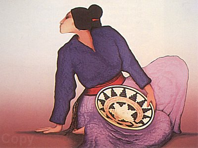 Woman With Basket
