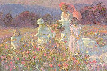 Parasols and Wildflowers