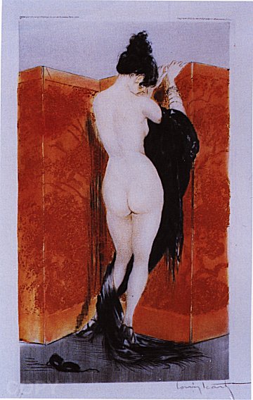 Lacquered Screen