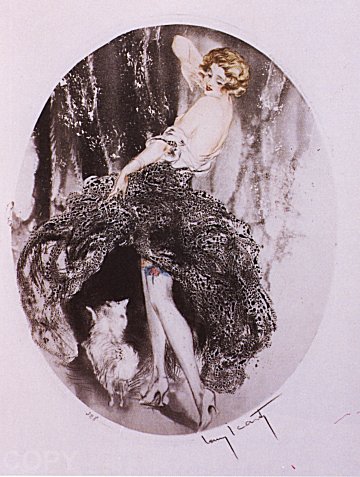 Blue Garter