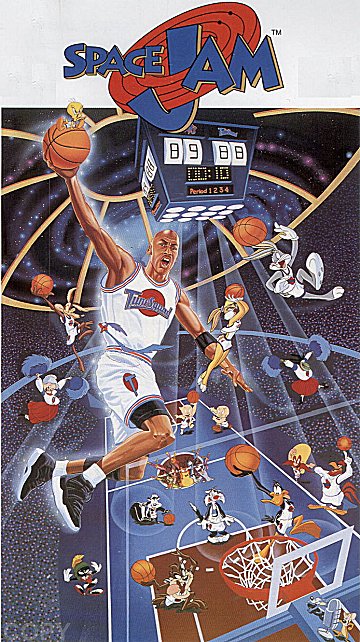 Space Jam (signed by Michael Jordan)