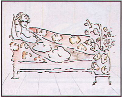 Lady on Couch #1