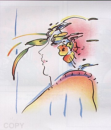 Lady With Feathers