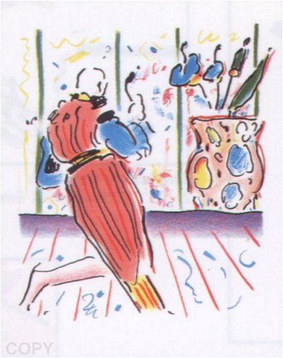 Monk and Vase