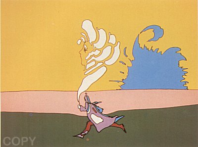 Running With Image of His Mother