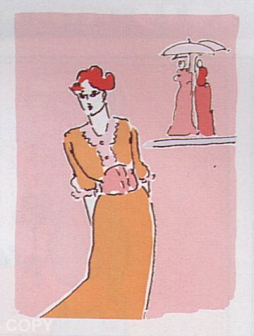 Two With Umbrellas