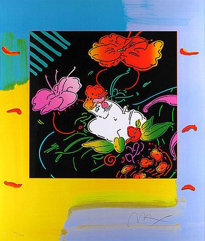Lady Floating Flowers