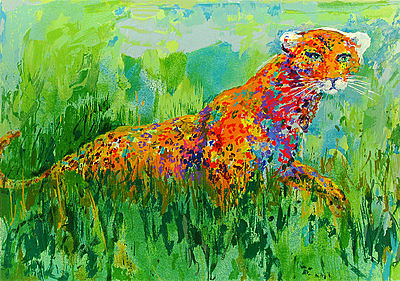 Prowling Leopard