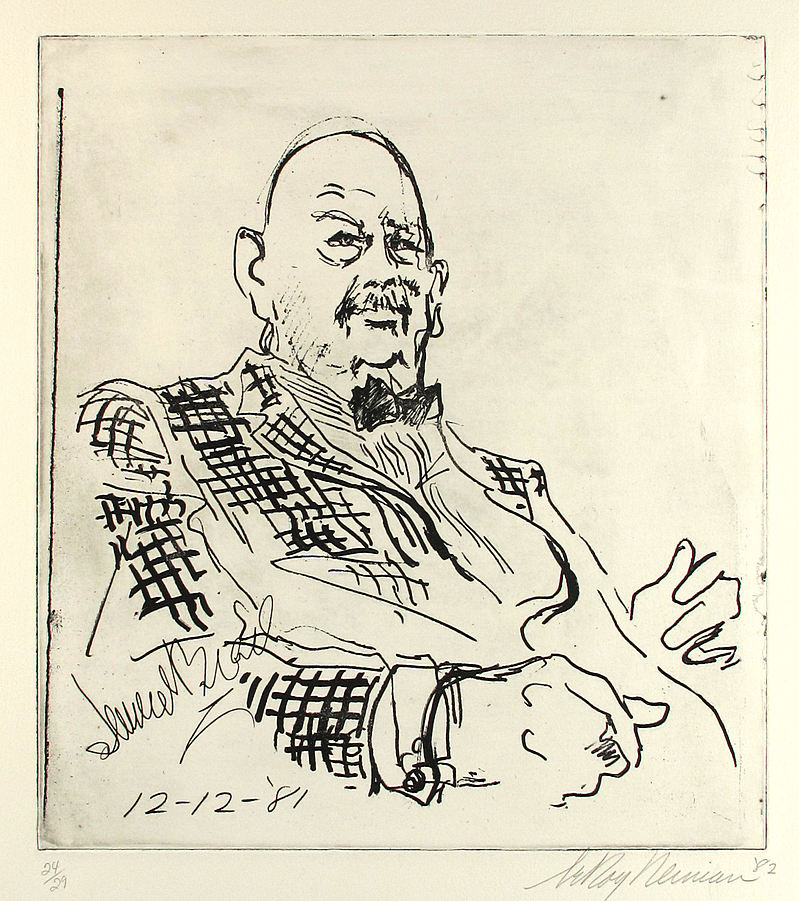 James Beard by LeRoy Neiman Dewey Graff Fine Art Fine Art Broker