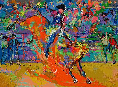 Adriano, World Champion Bull Rider on Little Yellow Jacket