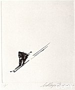 Single Skier