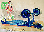 Woman Weight Lifter