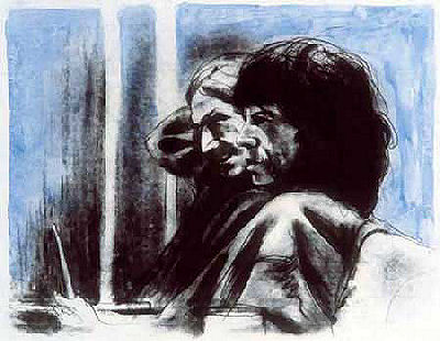 Charlie and Mick Relaxing