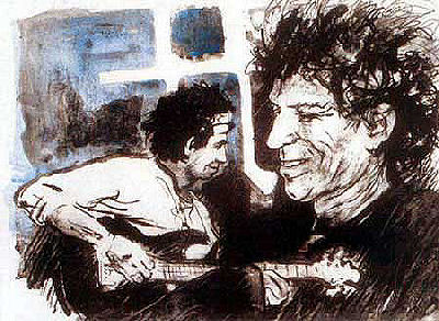 Keith in Voodoo Lounge