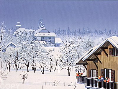 Skiing Lodge (in Grenoble)