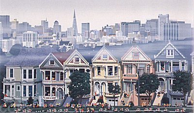 Mists over San Francisco