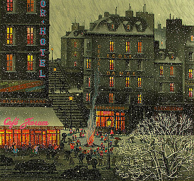 Snowy Montmarte II