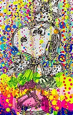 Up Town Art Lady Bubble Bath