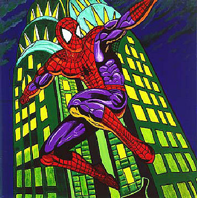 Spider Man (Navy Blue)