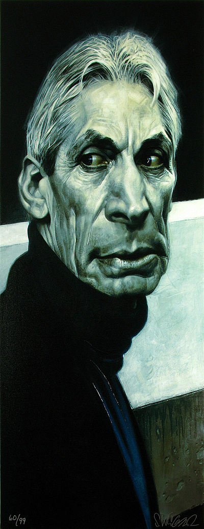Rolling Stones 40 x 40 Charlie