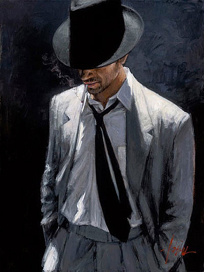 Man in White Suite IV