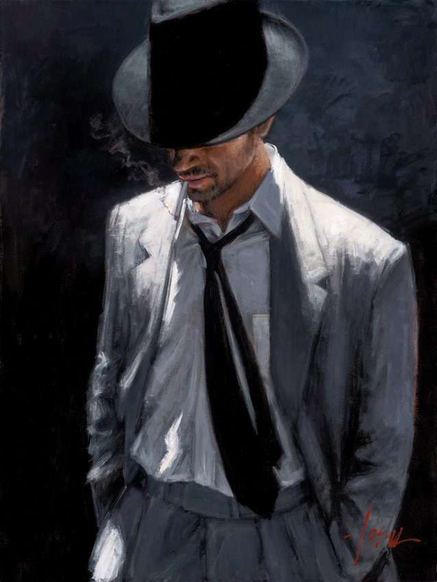 Man in White Suite IV