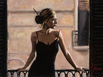 Balcony at Buenos Aires by the White Wall
