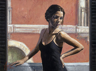 Christine at the Balcony