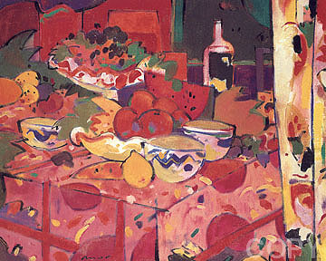 Mesa con Frutas