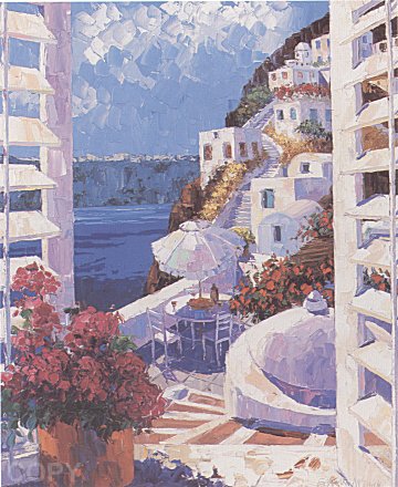 View to Santorini
